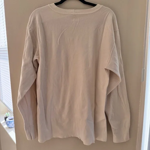 Carhartt Cream Crewneck Sweater Knit Casual 2XL Neutral - Picture 4 of 6